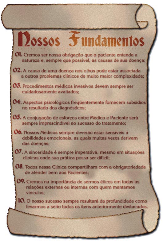 Fundamentos da Paulista Vision Center